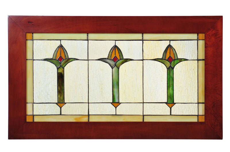 Meyda Tiffany 97961 Window, Natural Wood