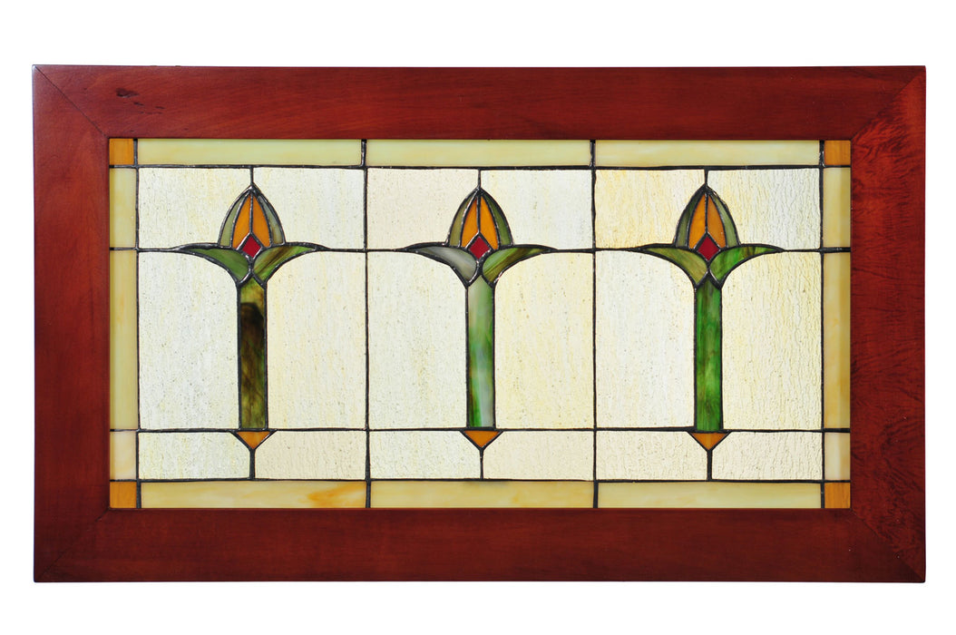 Meyda Tiffany 97961 Window, Natural Wood