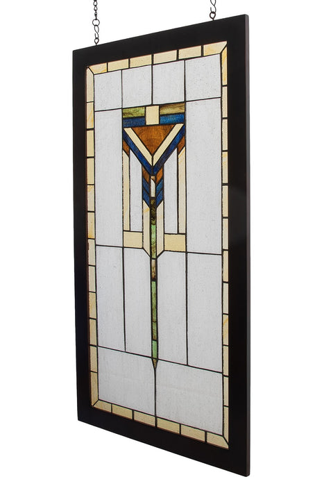 Meyda Tiffany 98099 Window, Natural Wood