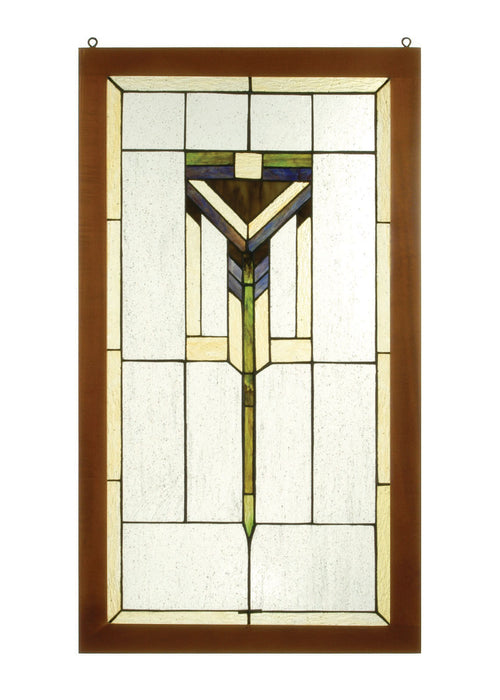 Meyda Tiffany 98099 Window, Natural Wood