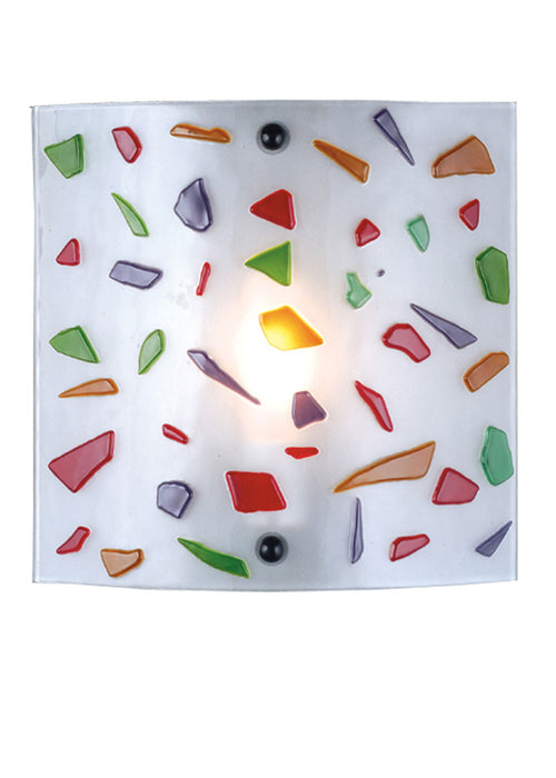Meyda Tiffany 98158 One Light Wall Sconce, Nickel