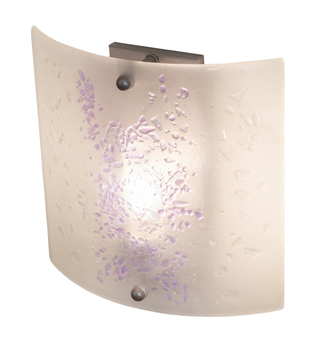 Meyda Tiffany 98160 One Light Wall Sconce, Nickel