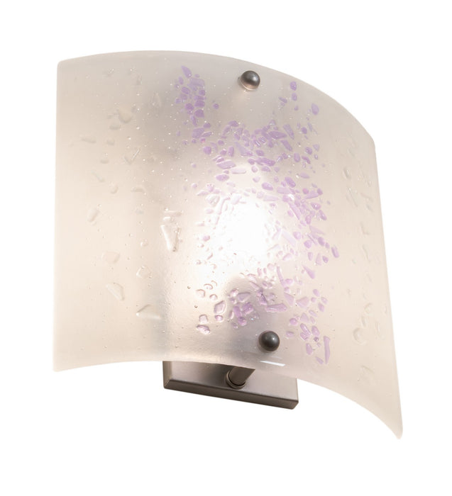 Meyda Tiffany 98160 One Light Wall Sconce, Nickel