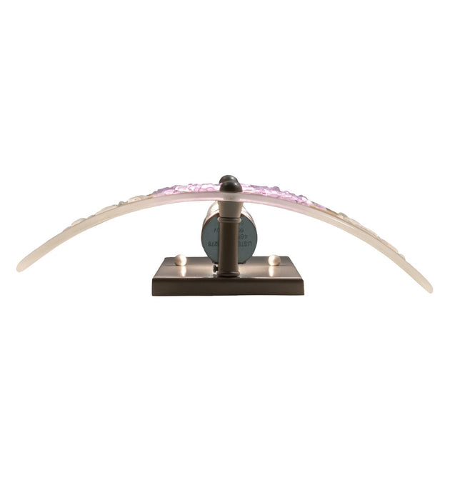 Meyda Tiffany 98160 One Light Wall Sconce, Nickel