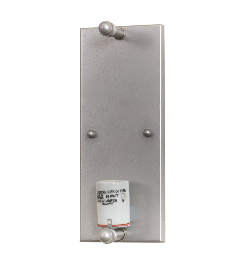 Meyda Tiffany 98160 One Light Wall Sconce, Nickel