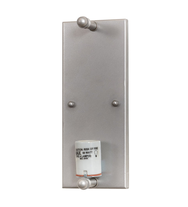Meyda Tiffany 98160 One Light Wall Sconce, Nickel