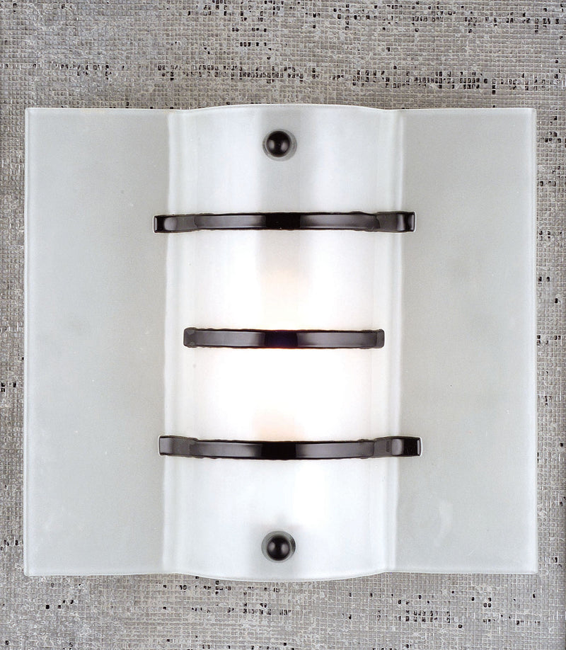 Meyda Tiffany 98171 One Light Wall Sconce, Nickel