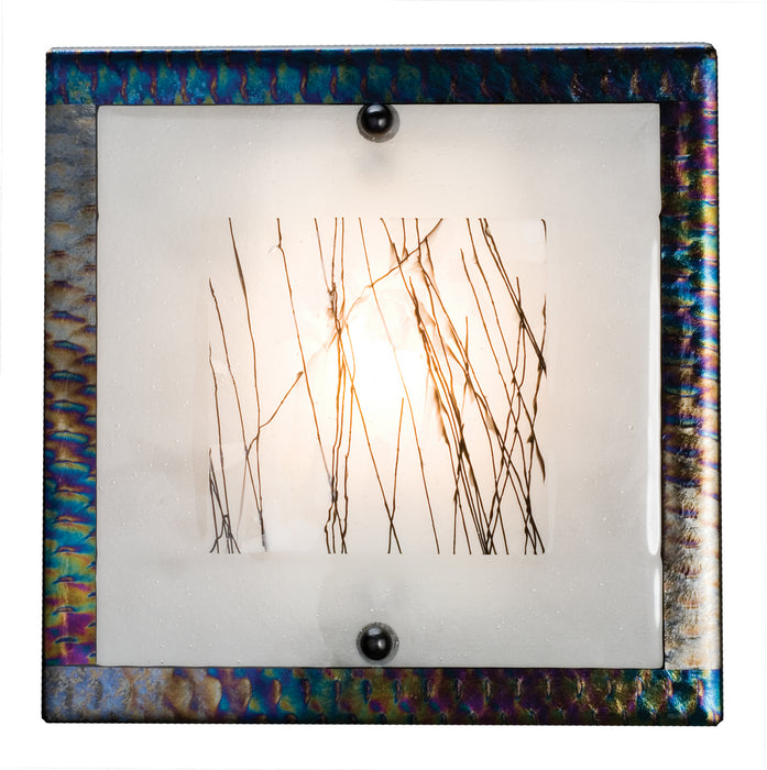 Meyda Tiffany 99278 One Light Wall Sconce, Nickel