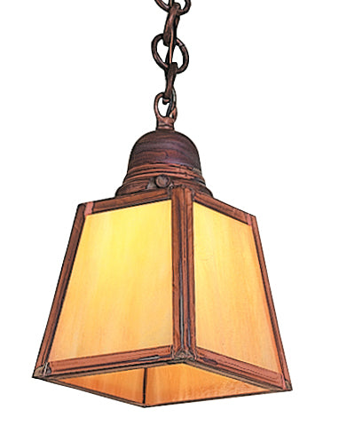 Arroyo AH-1EGW-RC One Light Pendant, Raw Copper