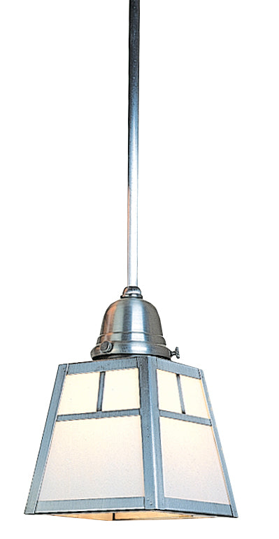 Arroyo ASH-1TWO-P One Light Pendant, Pewter