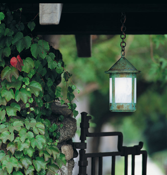 Arroyo BH-8WO-VP One Light Pendant, Verdigris Patina