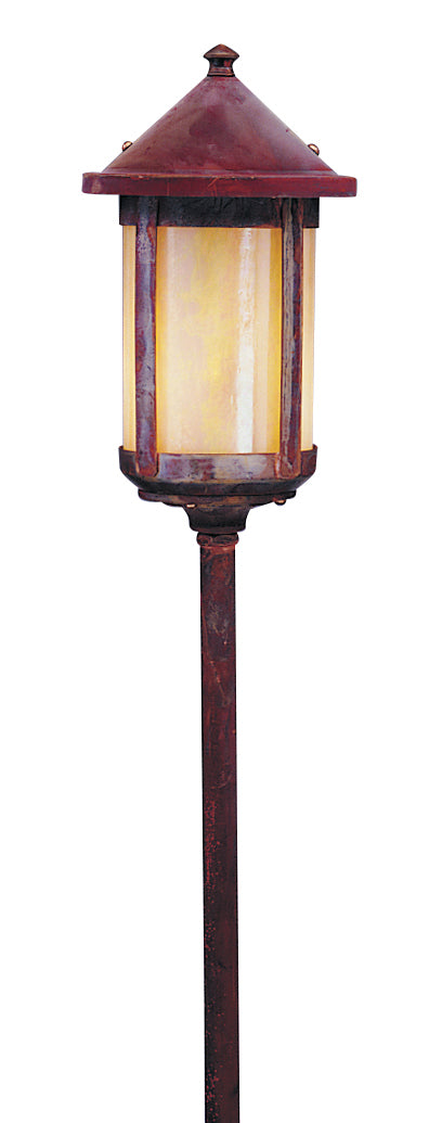 Arroyo LV12-B6GW-RC One Light Landscape, Raw Copper