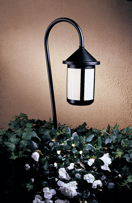 Arroyo LV27-B6WO-BK One Light Landscape, Satin Black