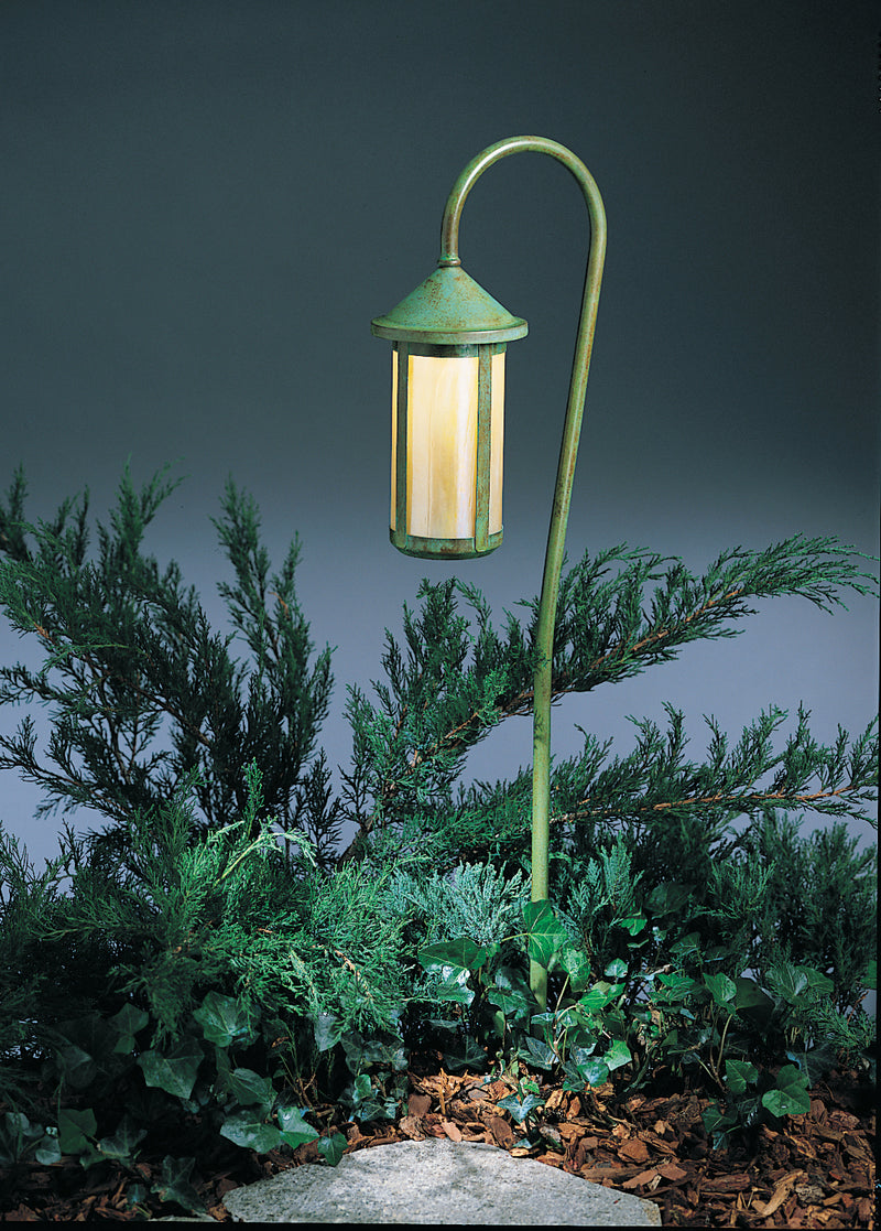 Arroyo LV27-B6LGW-VP One Light Landscape, Verdigris Patina
