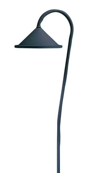 Arroyo LV36-B8R-BK One Light Low Voltage Fixture, Satin Black