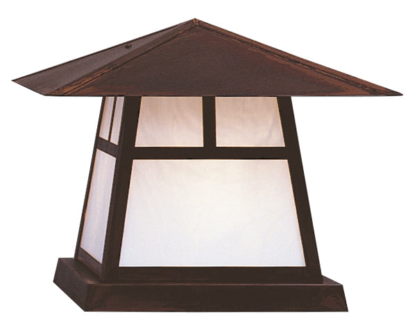 Arroyo CC-15TWO-BZ One Light Column Mount, Bronze