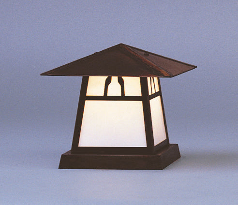 Arroyo CC-8BWO-BZ One Light Column Mount, Bronze