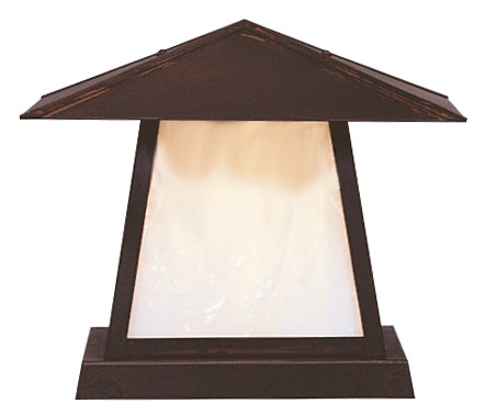 Arroyo CC-12EWO-BZ One Light Column Mount, Bronze