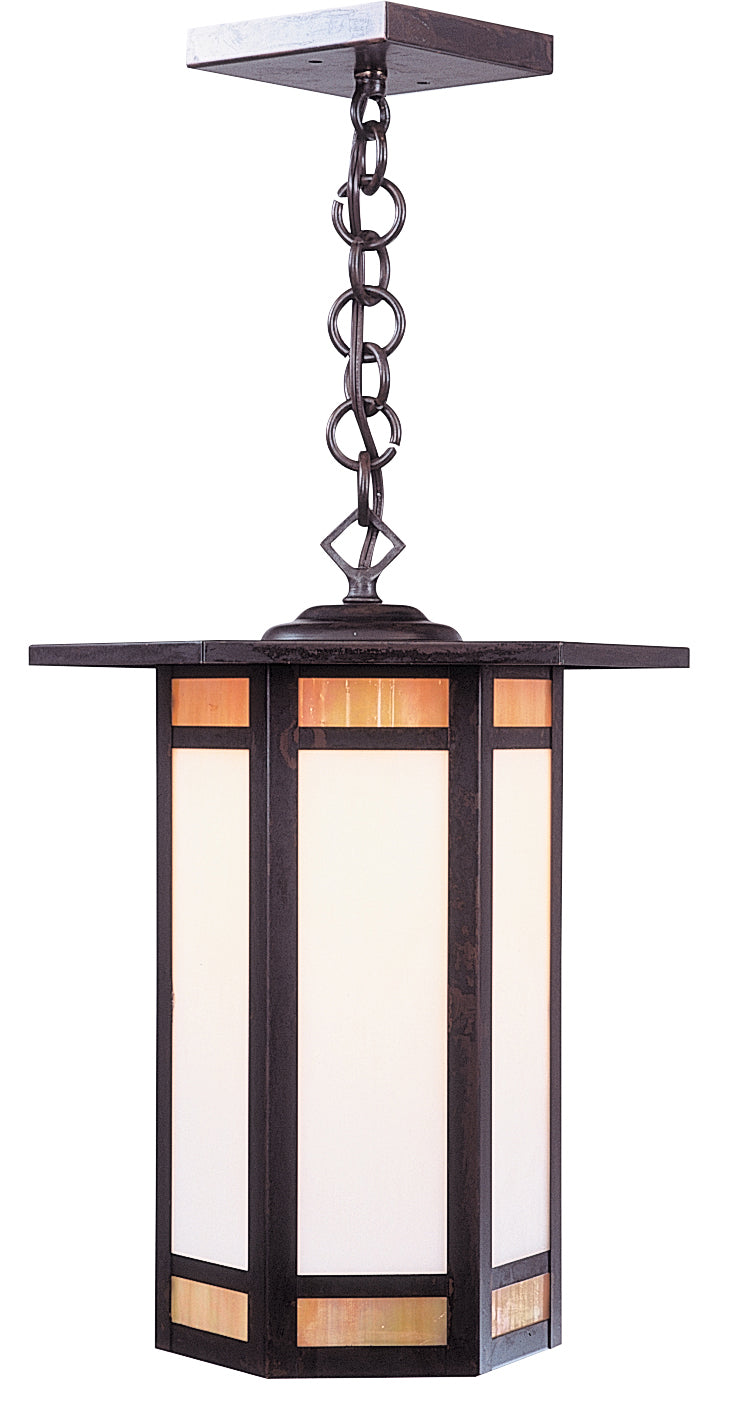 Arroyo ETH-11GWC-BZ One Light Pendant, Bronze