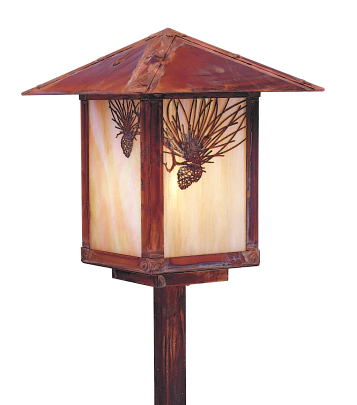 Arroyo ESP-9PFGW-RC One Light Landscape, Raw Copper