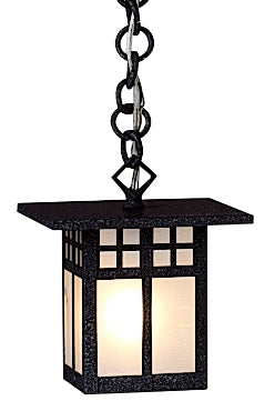 Arroyo GH-6F-BK One Light Pendant, Satin Black
