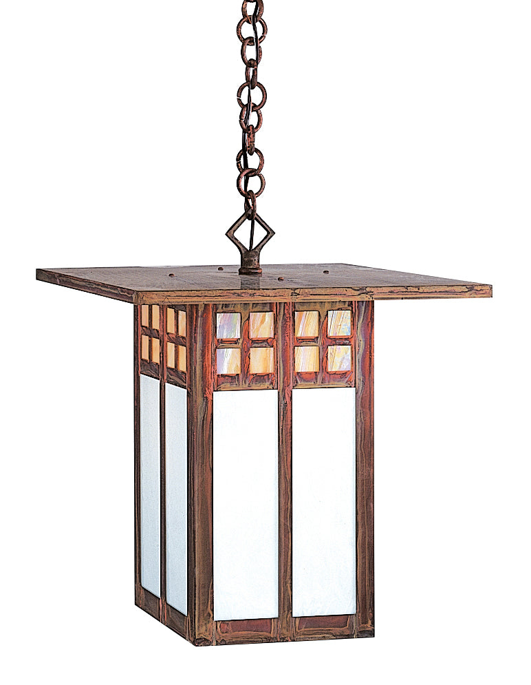Arroyo GH-18GWC-RC One Light Pendant, Raw Copper