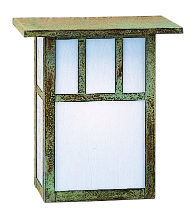 Arroyo HS-8DTWO-VP One Light Wall Mount, Verdigris Patina