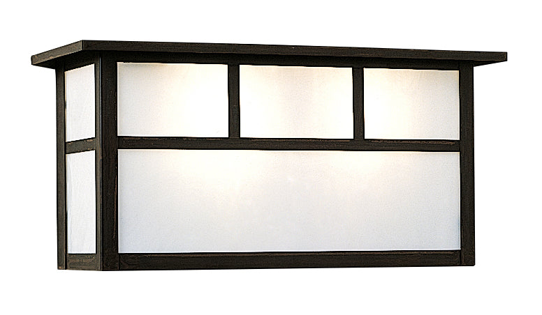 Arroyo HS-14SDTWO-BZ Two Light Wall Mount, Bronze