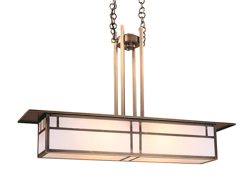 Arroyo HCM-35DTWO-AB Two Light Pendant, Antique Brass
