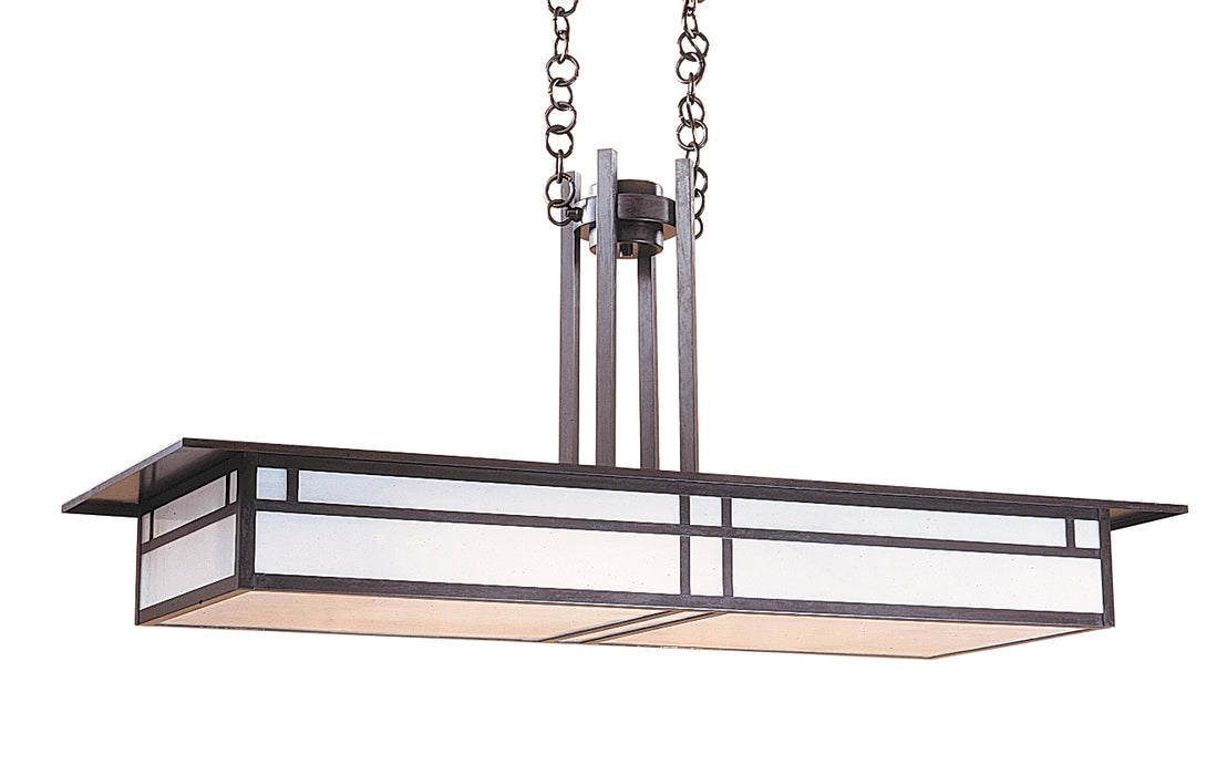 Arroyo HCM-48DTWO-BZ Four Light Pendant, Bronze