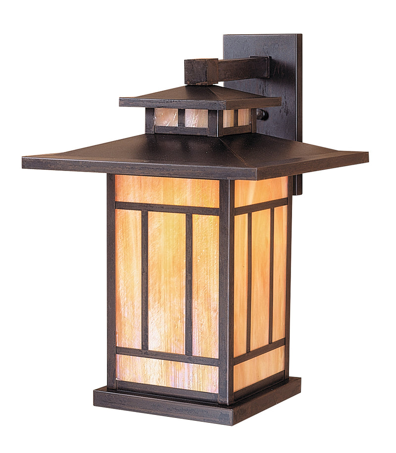 Arroyo KB-12GW-BZ One Light Wall Mount, Bronze