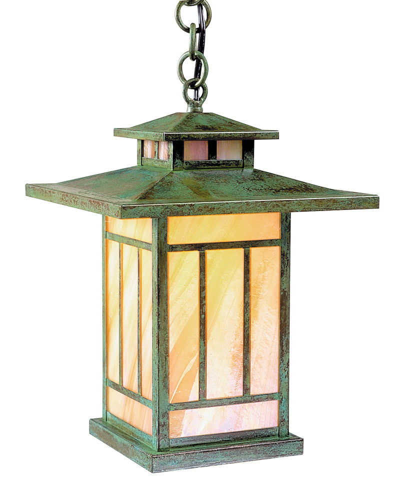 Arroyo KH-9GW-VP One Light Pendant, Verdigris Patina