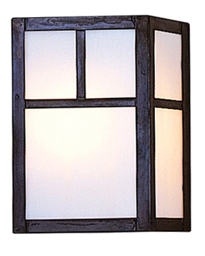Arroyo MS-8TWO-MB One Light Wall Sconce, Mission Brown