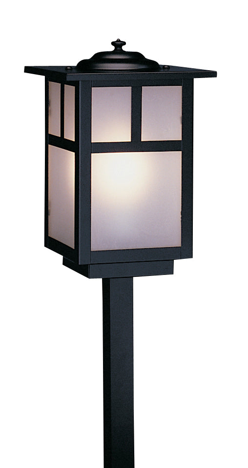Arroyo MSP-6TF-BK One Light PostOne Light Post Sold Separately - Not Included., Satin Black