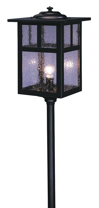 Arroyo LV12-M6TCS-BK One Light Landscape, Satin Black