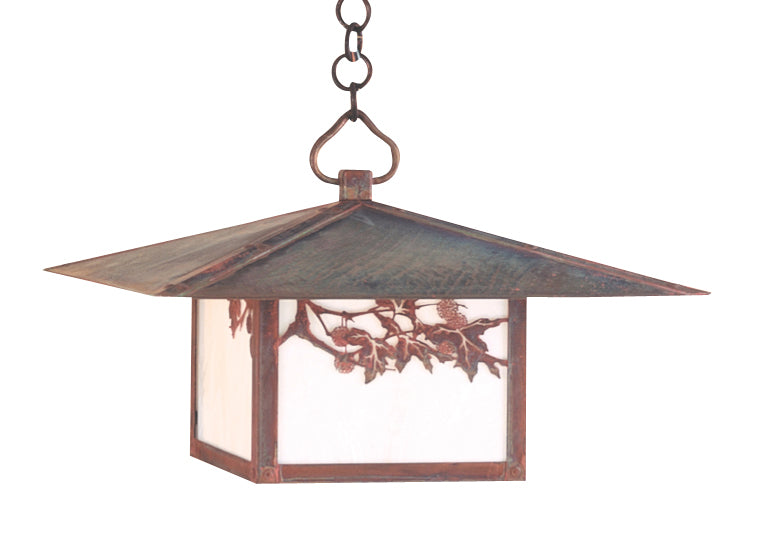 Arroyo MH-20SFWO-RC One Light Pendant, Raw Copper