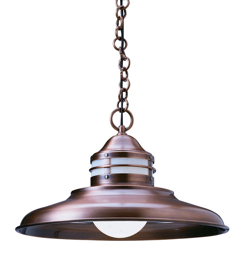 Arroyo NH-17OF-AC One Light Pendant, Antique Copper