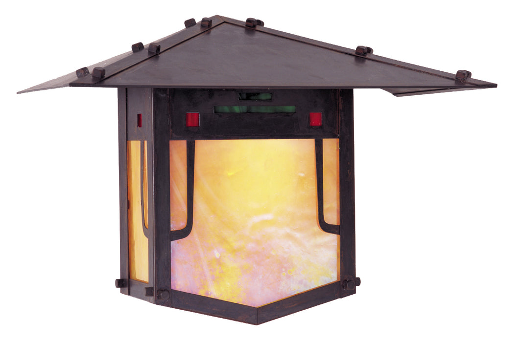 Arroyo PDW-12GRC-BZ One Light Wall Mount, Bronze