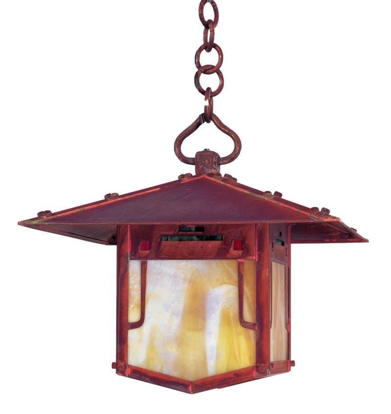 Arroyo PDH-12GRC-RC One Light Pendant, Raw Copper