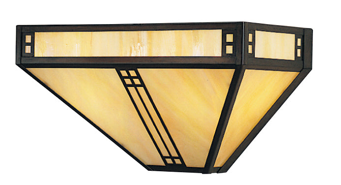 Arroyo PS-12GW-BZ Two Light Wall Sconce, Bronze