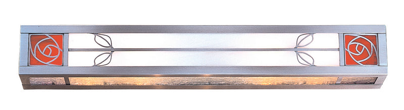 Arroyo SCLB-30REC-P Four Light Wall Sconce, Pewter