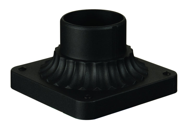 Craftmade Z200-TB Post Adapter Base, Textured Black