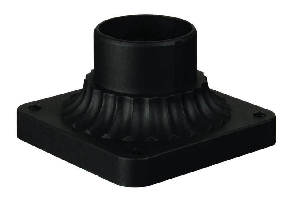 Craftmade Z200-TB Post Adapter Base, Textured Black