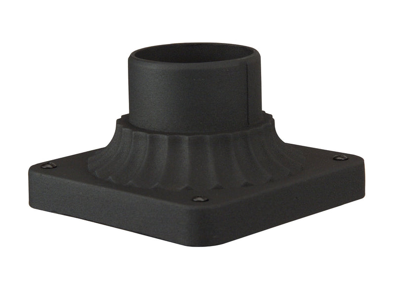 Craftmade Z200-TB Post Adapter Base, Textured Black