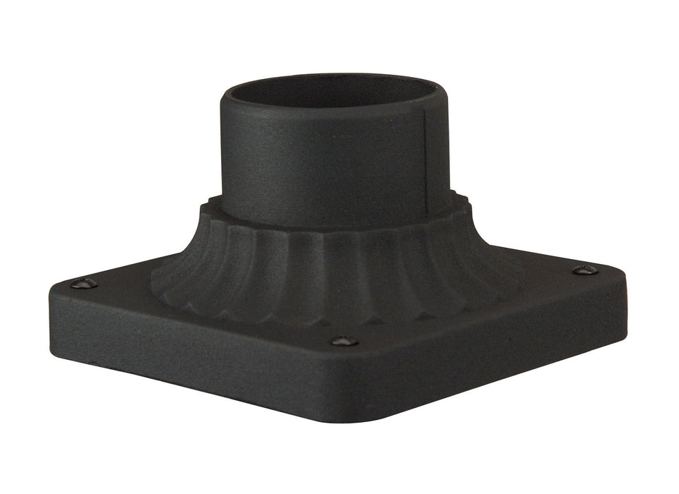 Craftmade Z200-TB Post Adapter Base, Textured Black