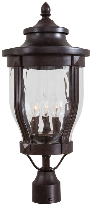Minka-Lavery 8765-166 Three Light Post Mount, Corona Bronze