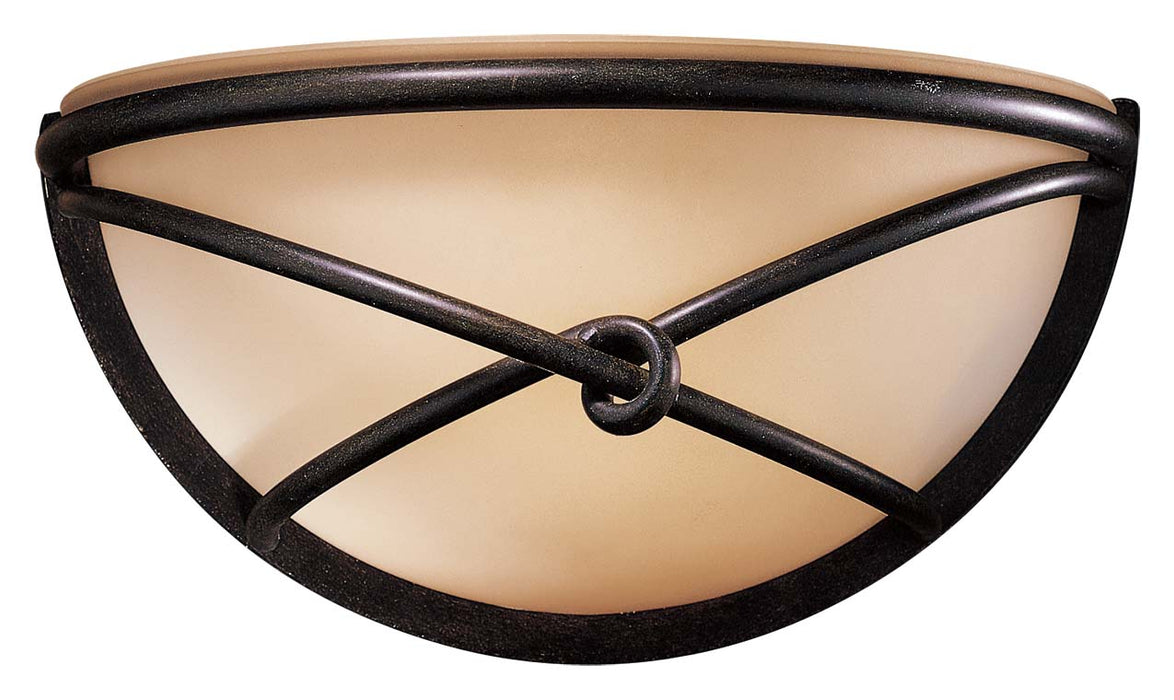 Minka-Lavery 1971-138 One Light Wall Sconce, Aspen Bronze