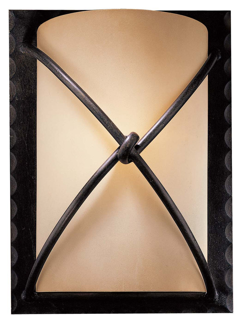 Minka-Lavery 1972-138 One Light Wall Sconce, Aspen Bronze