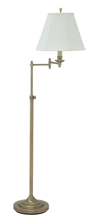 House of Troy CL200-AB One Light Floor Lamp, Antique Brass
