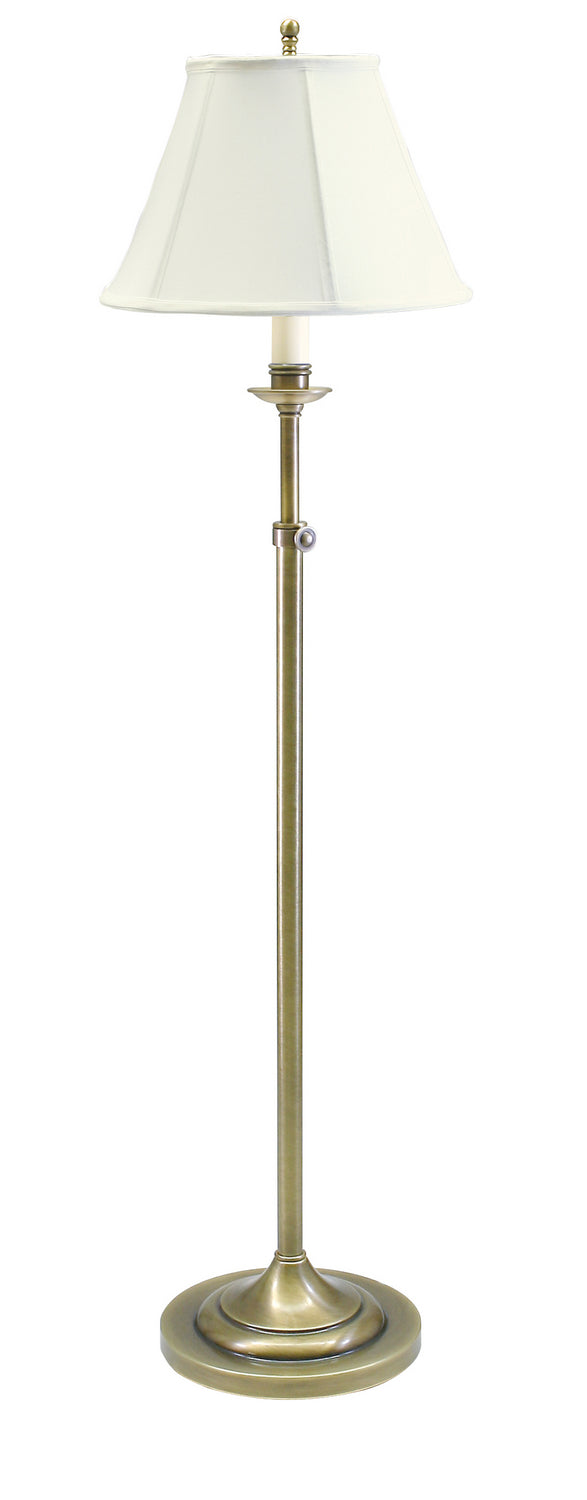 House of Troy CL201-AB One Light Floor Lamp, Antique Brass